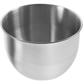 HEMOTON Stainless Steel Deep Mixing Bowl Kitchen Metal Salad Bowls Heavy Duty Nesting Bowls Basin for Baking Cooking Home Kitchen Prepping 19cm