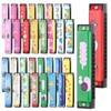 32 Pcs Harmonica, 16 Holes Cartoon Harmonica Toy with Double