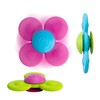 Fat Brain Toys Whirly Squigz, Silicone Spinners and Suction Toys