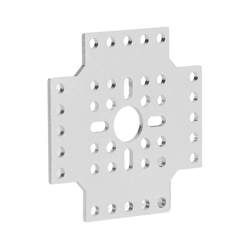 5pcs Hole Pattern Brackets Aluminum Alloy Holes Grid Plates for