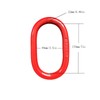 BTMPYLYT Oblong Master Link, 1Pcs, 7/8’’, 17700lbs, Grade 80 Steel