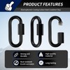 Stainless Steel Chain Quick Links- Locking Carabiners, Chain Hooks, Twist