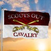United States Army Cavalry Scouts Out Flag US Military Flag