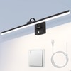 MantoLite 35" led Light bar Wall Sconce,Black Bathroom Vanity Lights