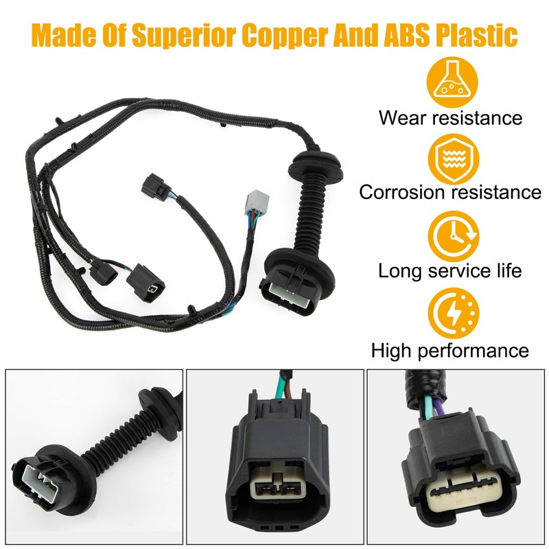 Rear Driver Side Door Jumper Wire Harness 9L3Z-14631-CAA Compatible with