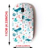 2.4G Wireless Mouse with Cute Pattern Design for All Laptops