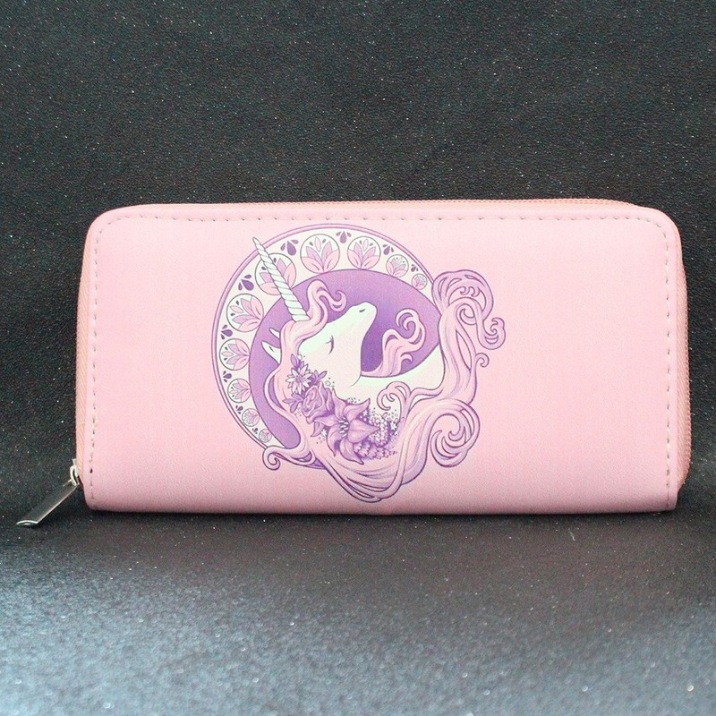 Timlee Unicorn Wallets Cute Rainbow Unicorn Long Wallets Long Purse