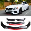 goodfitment Universal Front Lip for Car,Glossy Black Front Bumper Lip,