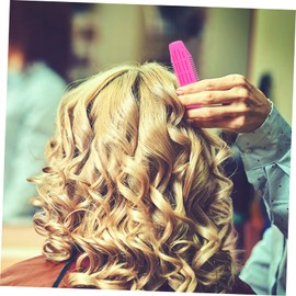 Beavorty 12pcs Hair Rollers Clips for Curly Hairstyles Lightweight Styling Tools for Retro Waves Air Portable Hair Accessories for Home Travel Use