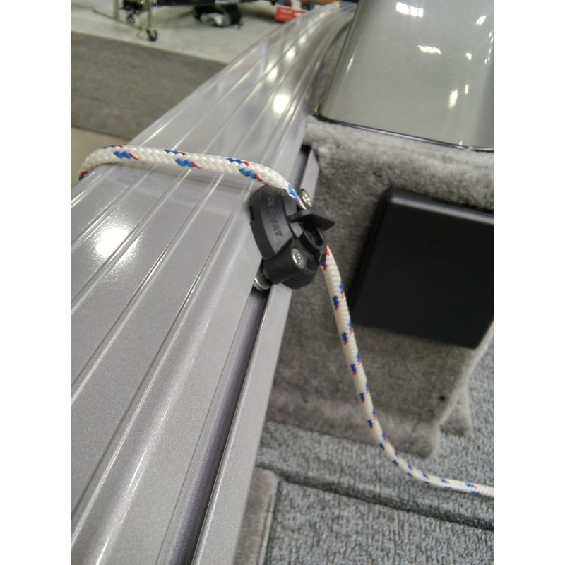 Quick Cleat No-Knot Fender Cleat for Gunnel Tracks (4ea), for