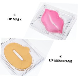 BESTYASH Mascarilla de Labios Exfoliante E Hidratante para Labios Secos, Colágeno y Material Sintético, 20 Piezas Varios Estilos para Cuidado Diario Estilo Aleatorio