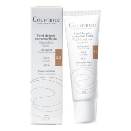 Maquillaje Fluído Couvrance Spf20 Varios Tonos 30ml