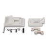 DL-pro Door Handle Set for Whirlpool Bauknecht 481949869162 Door Opener