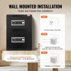 3.5 Cu.ft Double Door Safe Box with Key Lock &