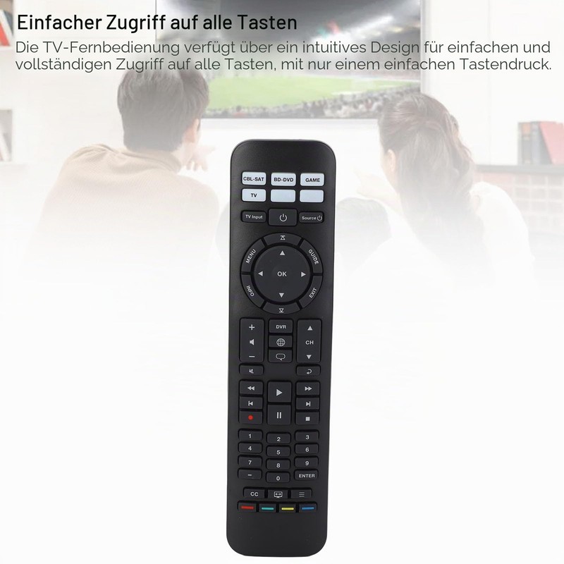 Replacement URC 15S Remote Control for 5 10 15 TV