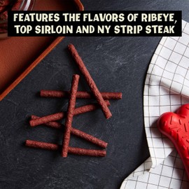 Pup-Peroni Triple Steak Flavor Dog Treats, 5.6-Ounce Bag