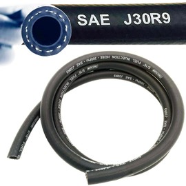 SAE 30R9 Fuel Hose Line 5/16 Fuel injection hose 5FT Length High Pressure SAE30R9 Push Lock hose 300 psi (5FT, 5/16" ID)