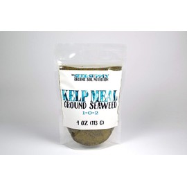 4 Ounces Kelp Meal 1-0-2 Natural Norwegian Kelp Seaweed Fertilizer
