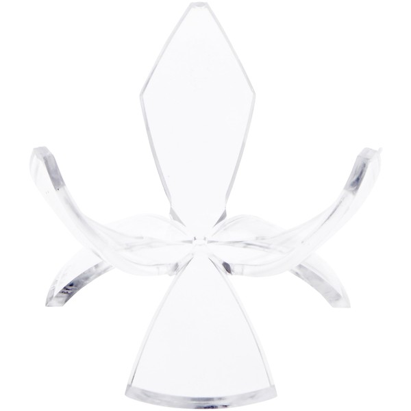 Plymor Clear Acrylic Ball or Sphere Flower Petal Display Holder