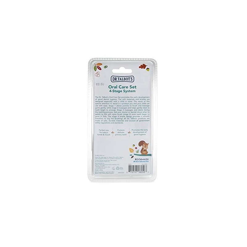 Oral Care Set, 4-Stage System, 0 m+, 4 Piece Set,