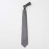 Ojier Men's Necktie/Jacquard Tie, 100% Silk Silk, Plain, Mini Plaid,