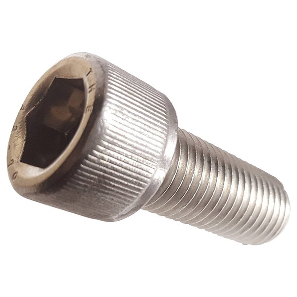 Socket Head Cap Screw, 0-80 x 3/8", Stainless Steel 18-8,