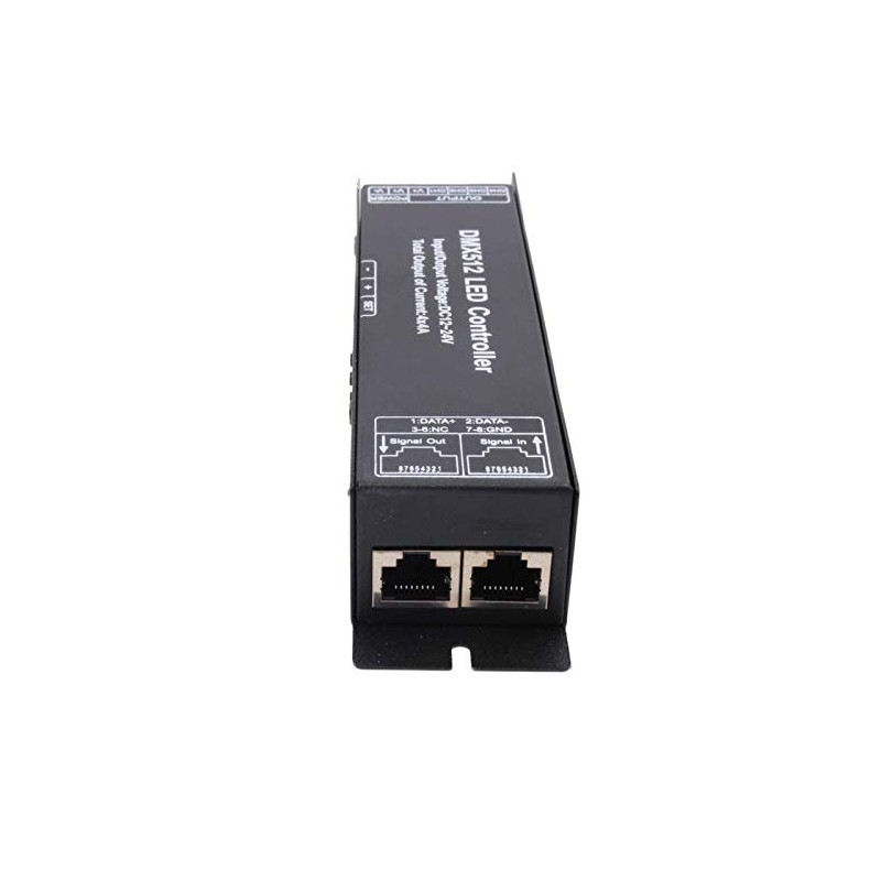 LED RGB DMX512 Decoder Controller 4x4A 16A 4 Channel Digital