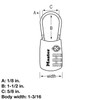 Master Lock 4688D Set Your Own Combination TSA Approved Luggage
