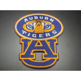 Auburn Tigers Embroidered Iron On Patch