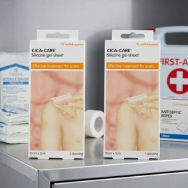 Cica Care Gel Sheet Cica Care Band Caesarean Section 12x3cm 1 piece / 시카케어 겔시트 시카케어밴드 제왕절개 12x3cm 1개