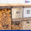 Avery Rectangle Clear A6 Pantry Labels - Food Storage Stickers
