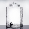 Acopa 5 Gallon Hammered Glass Beverage Dispenser