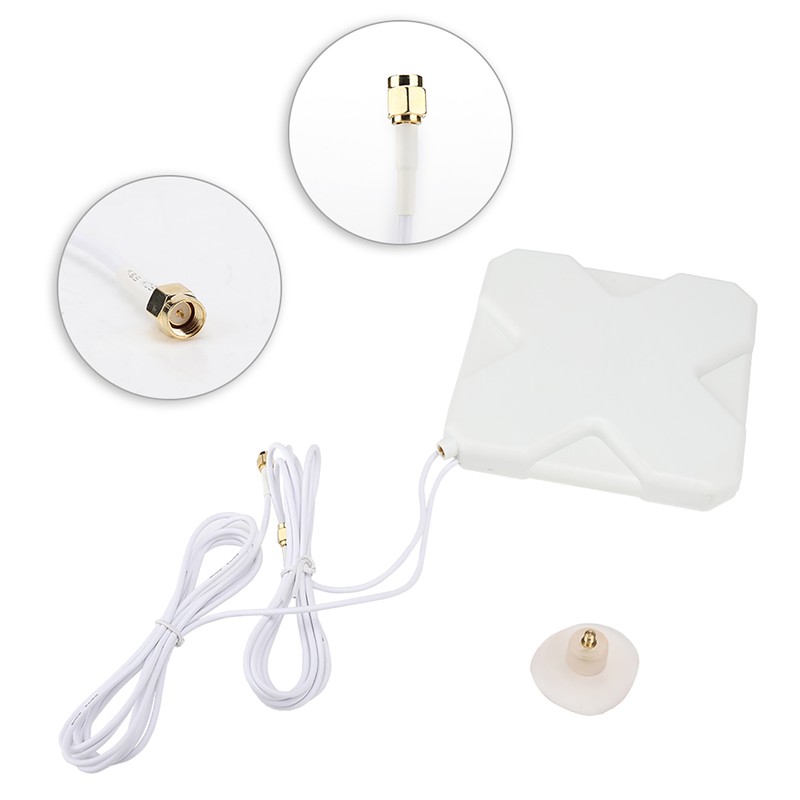 Broadband Antenna Enhancer Signal Amplifier With SMA Interface 35dBi High