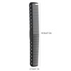 6pcs Carbon Fine Cutting Combs Salon Barber Plastic Hairdressing Flat