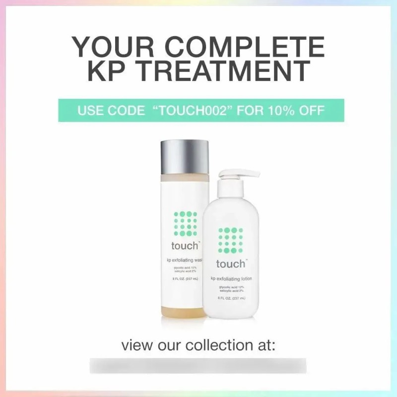 Toque La Queratosis Pilaris Y Acné Exfoliante Body Wash Limp