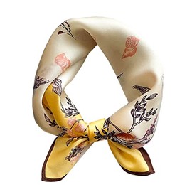 Ecroon Silk Scarf Women's Neckerchief Silk Scarf Bandana Handkerchief Neck Wrist Headscarves, c