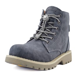 RJ-Sport Elastic No Tie Shoelaces - Quick to Install No Tie Shoelaces for Adult (Number 005 - Grey)