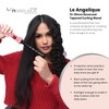 Le Angelique Reverse Tapered Curling Wand for a Unique Curly