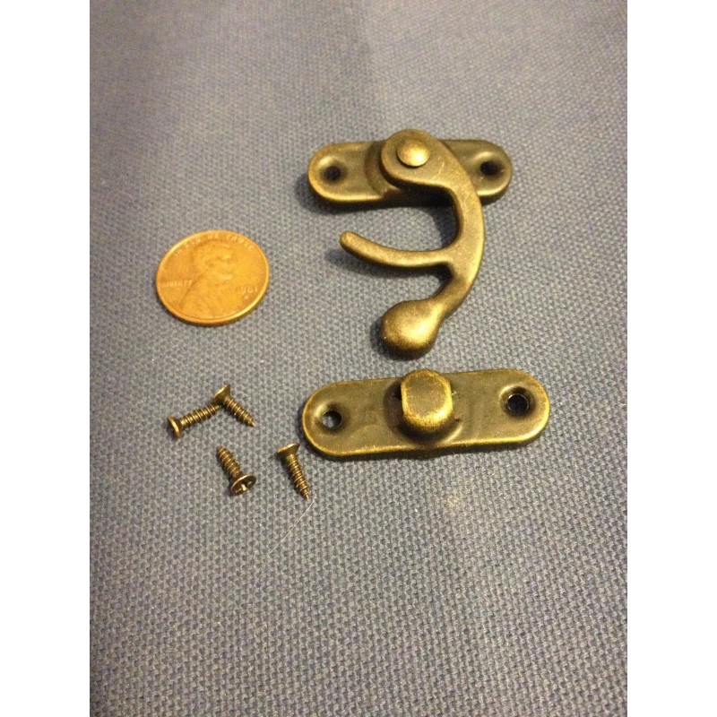 endlessparts 10 sets - latch hook Hinge small mini Antique
