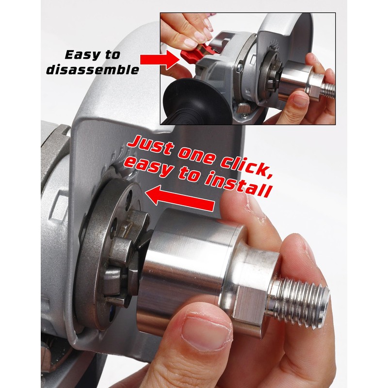 Casaverde M14 XLock Adapter for Angle Grinder Cutting Blade,Core Dirll