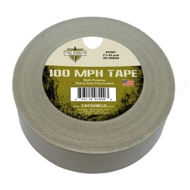 Tac Shield 100 MPH Tape, OD Green, 10 yd