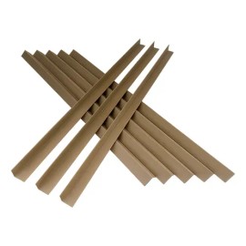 Esquineros De Cartón Kraft 2x2x1.2m Cal. 120 - 50 Piezas