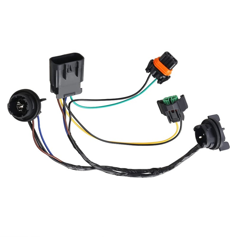 WMPHE Compatible with Headlight Wiring Harness Chevy Silverado 1500 2500HD