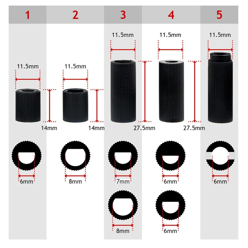 SPARES2GO Control Knob Switch Dial Compatible with Tower Air Fryer