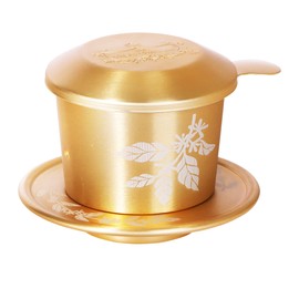 King Coffee GOLD PHIN FILTER for Vietnamese Dripping Coffee, Small Size 50 to 100ml