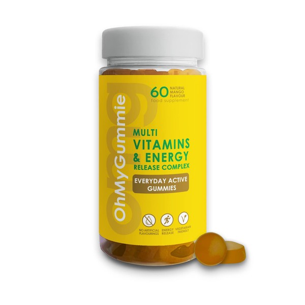 OMG! Multivitamins Energy Release Complex - Mango Everyday Active Gummies