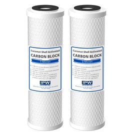 IPW Industries Inc. | 2-Pack Kenmore 42-34377 & 42-34370 Activated Carbon Block Filter for Reverse Osmosis Water Filter Replacement & Water Purifier