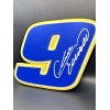 Chase Elliott 9 Logo Sign Display | 3D Wall Desk