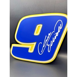 Chase Elliott 9 Logo Sign Display | 3D Wall Desk Shelf Art