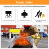 kanhiro Fire Blanket Emergency for Home Kitchen - Fiberglass Fire